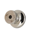 Hermes ISM Stud Brown Pink Silver Hardware Buffalo Horn Metal — view 6