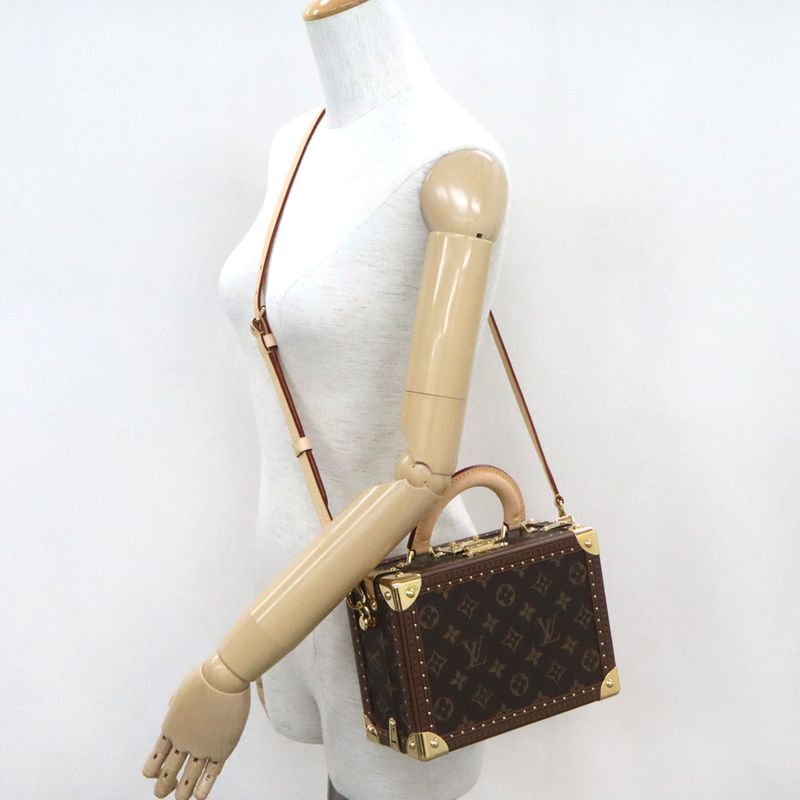 Louis Vuitton Monogram Petite Valise Trunk 2-Way Handbag — view 7