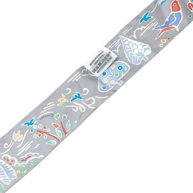 Hermes Scarf Twillye Isola Di Primavera Spring Island Accessories Silk — view 7