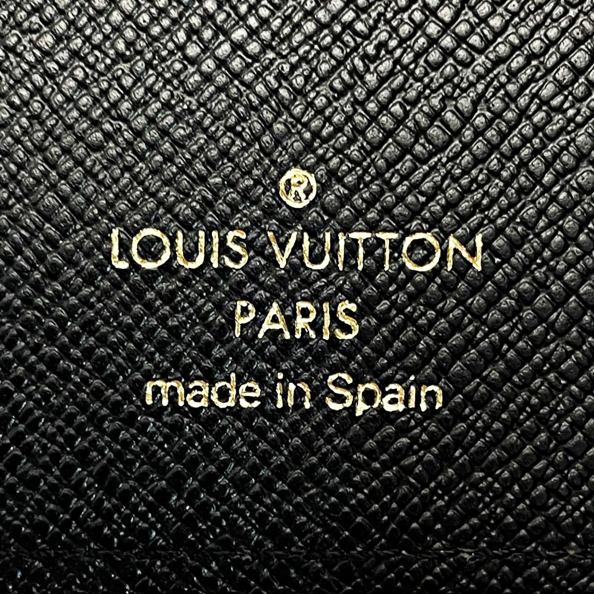 Louis Vuitton Epi Agenda PM Black Notebook Cover Gold Hardware — view 5