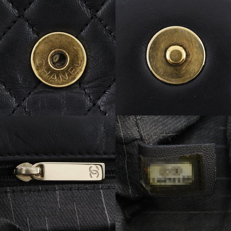 Chanel Westminster Chain Shoulder Quilted Lamb Skin And Faux Pearl — view 9