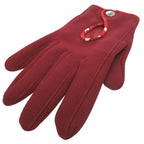 Hermes Selye Gloves Silk Cotton Dahl Cles Dd 0488 — view 5