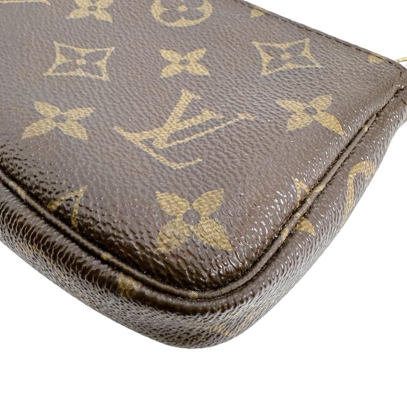 Louis Vuitton Monogram Mini Accessory Pouch Pochette Accessoire — view 6