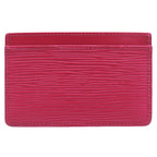 Louis Vuitton Card Holder Surple Epi Fuchsia Case 0190 — view 3