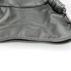 Loewe Tote Bag Metallic Gray Anagram Leather — view 7