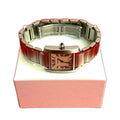 Cartier Working Tank Francaise SM Stainless Steel Quartz Watch Wristwatch