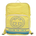 Gucci Interlocking Blind for Love Yellow Backpack
