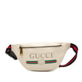 Gucci Logo Sherry Line Body Bag Waist Shoulder Beige Multicolor