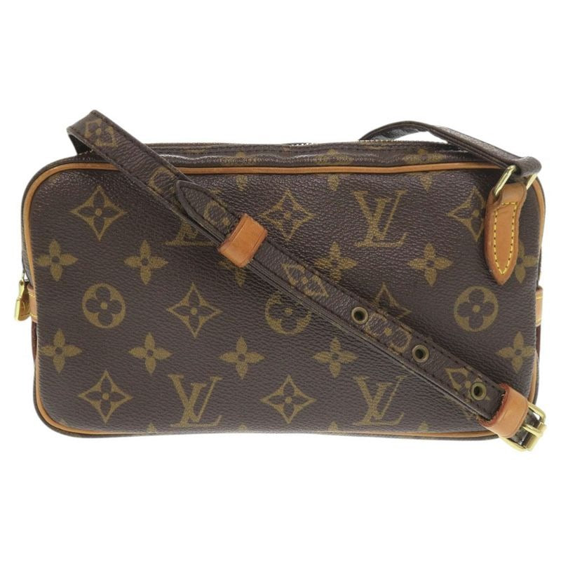 Louis Vuitton Marly Bandouliere Monogram Brown Shoulder Bag 1351