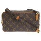 Louis Vuitton Marly Bandouliere Monogram Brown Shoulder Bag 1351