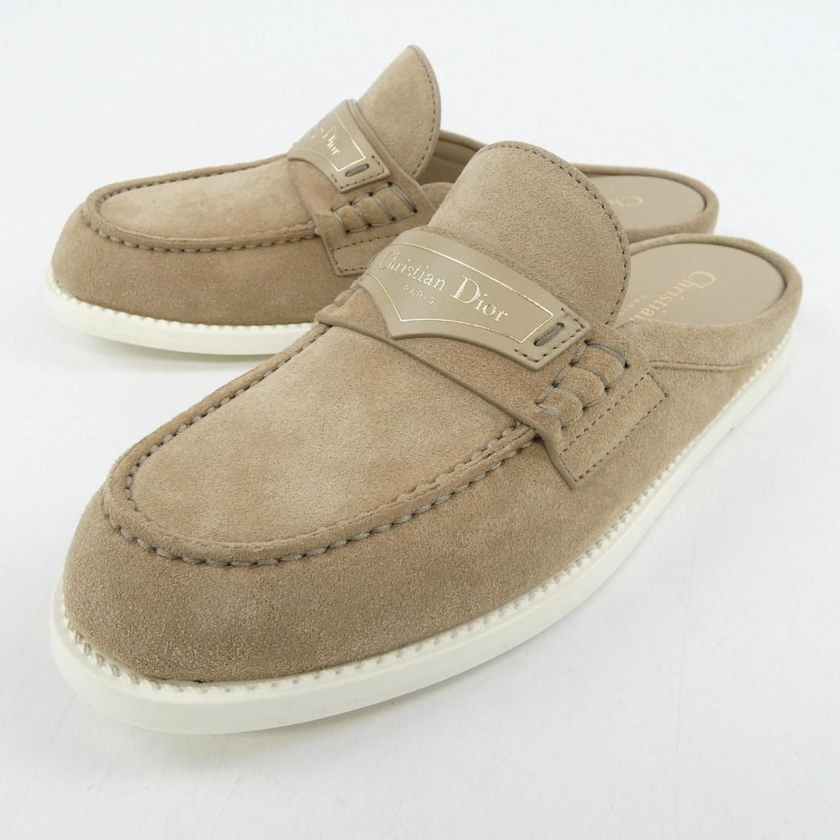 Dior Boy Sandals Suede Beige — view 3