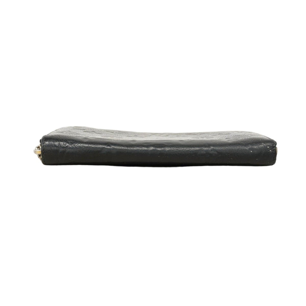Louis Vuitton Wallet Monogram Empreinte Zippy Noir — view 2