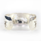 Hermes 925 Rabbit Motif Bracelet Bangle Silver — view 3