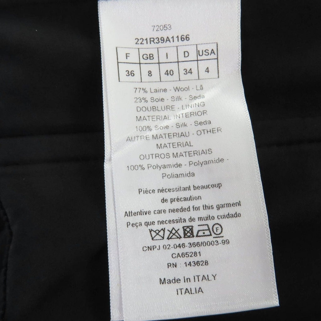 Christian Dior 22 SS 221 R39 A1166 Wool Silk — view 6