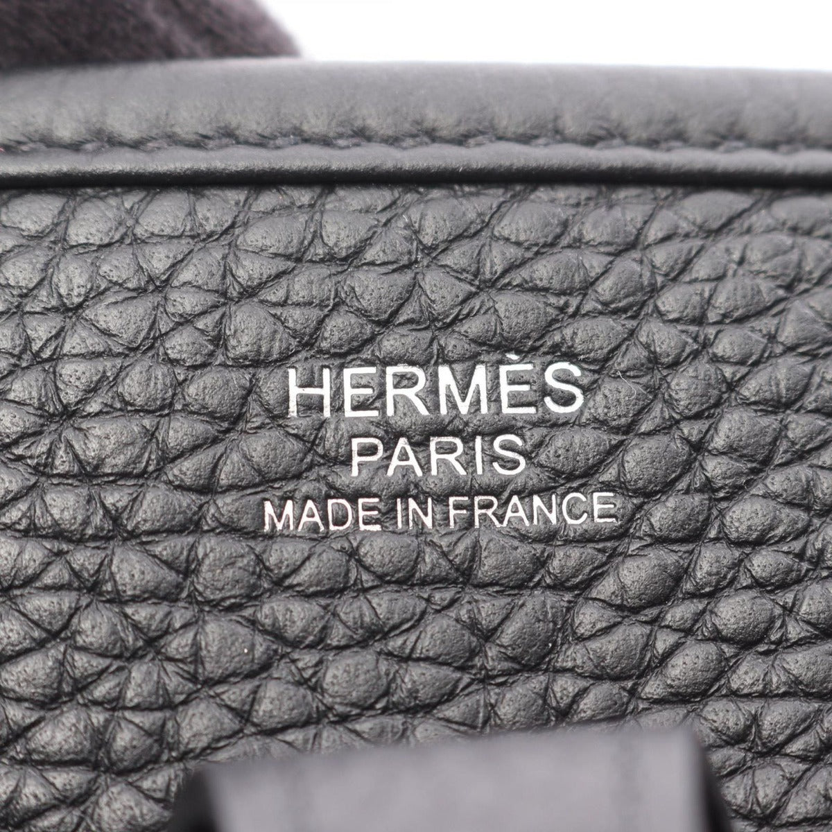 Hermes Shoulder Bag Evelyne 3 Trois PM Black Leather — view 4