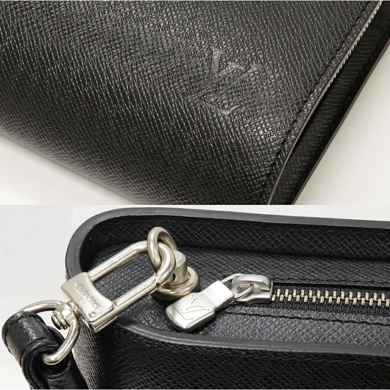 Louis Vuitton Clutch Bag Second Taiga Ardoise Baikal — view 6