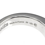 Hermes Ring Cour De Forges GM Size 53 AG 925 Silver Accessories — view 8