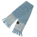 Loewe Muffler Mohair Wool Blue Scarf
