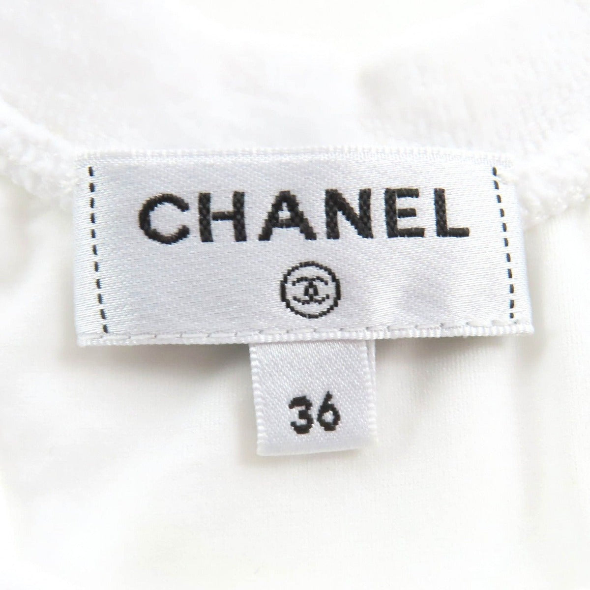 Chanel Cotton Logo Sequin Pile — view 6