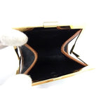 Christian Dior And Leather Coin Case Purse Black Fk7613 — view 3