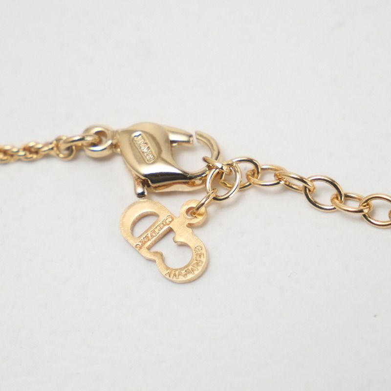 Christian Dior Vintage Necklace Logo Gold Germany — view 6