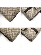 Gucci GG Supreme Web Canvas Sherry Messenger Bag Monogram Flap Tote