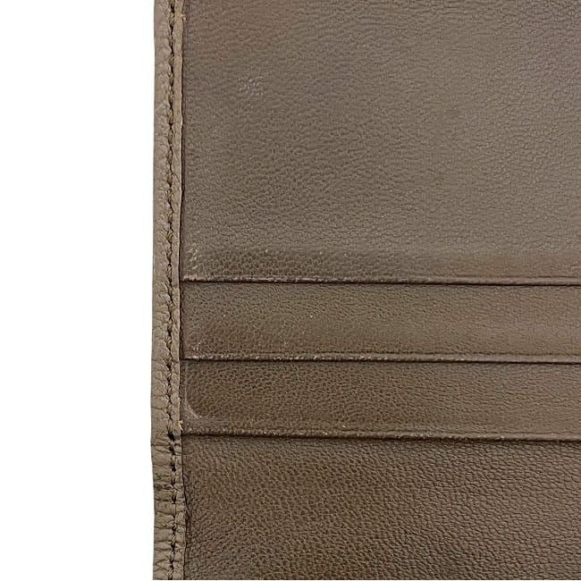 Loewe Bifold Long Wallet Beige Amazona Leather — view 6