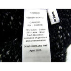 Dior 75% Cotton 25% Wool Knit Cap Hat Black — view 6