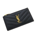 Saint Laurent Paris Monogram Fragment Zip Card Case