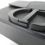 Dior 30 Montaigne Box Shoulder Bag Black — view 4
