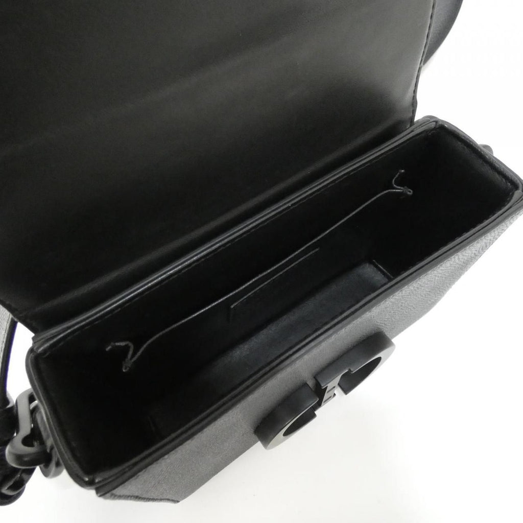 Dior 30 Montaigne Box Shoulder Bag Black — view 7