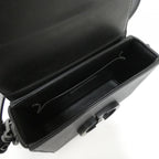 Dior 30 Montaigne Box Shoulder Bag Black — view 7