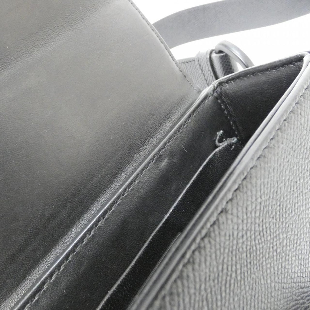 Dior 30 Montaigne Box Shoulder Bag Black — view 8