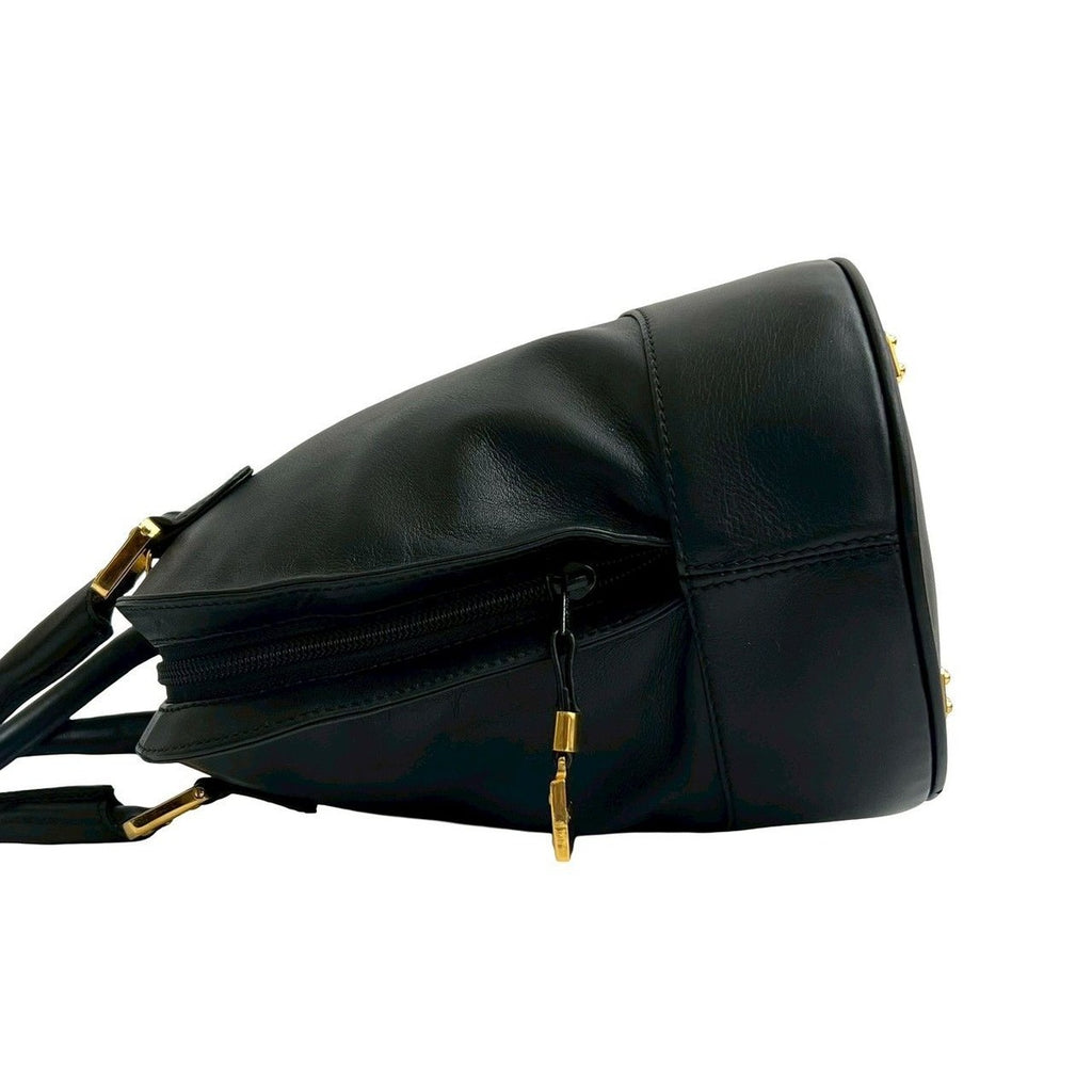 Loewe Vintage Anagram Log Leather Tote — view 5