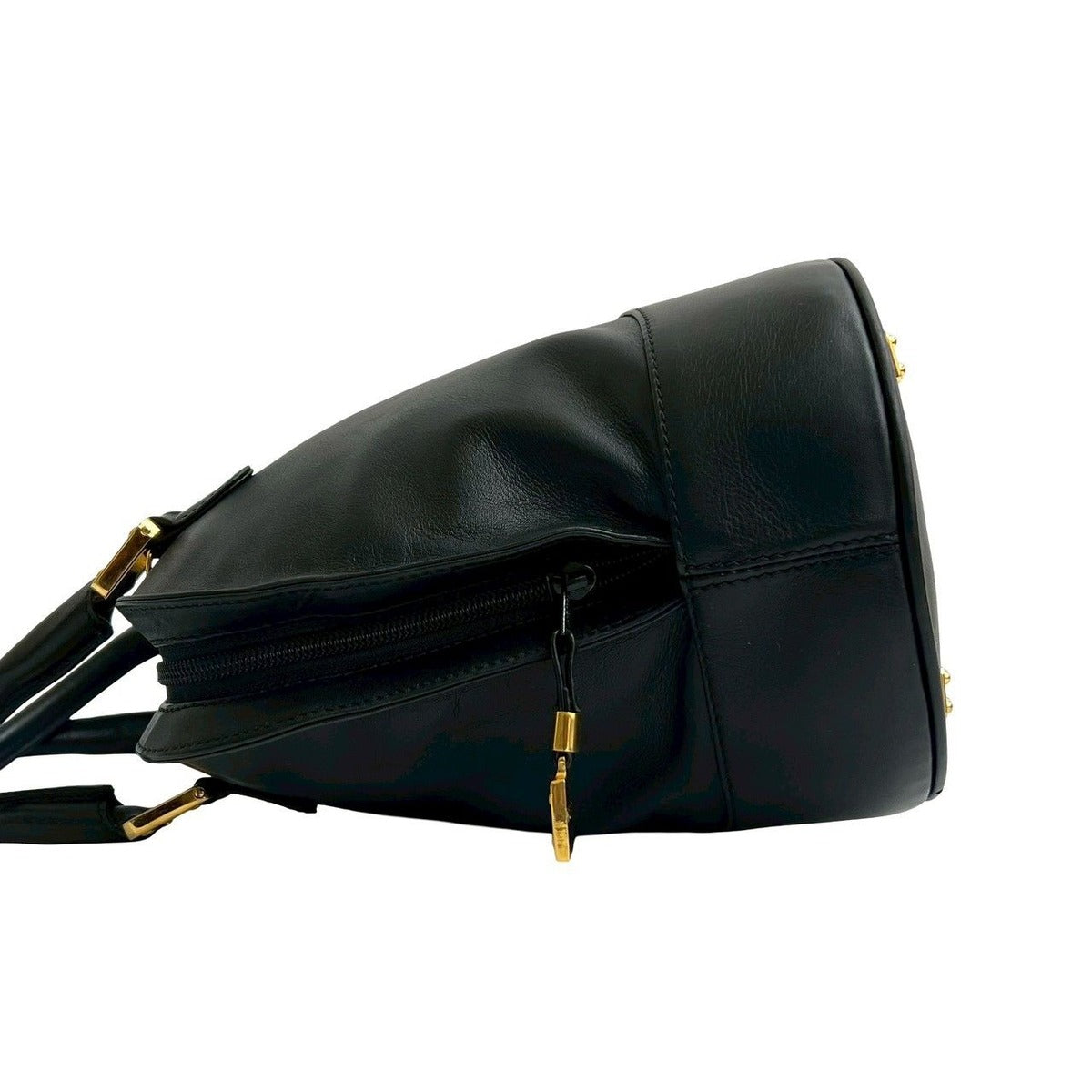 Loewe Vintage Anagram Log Leather Tote — view 5