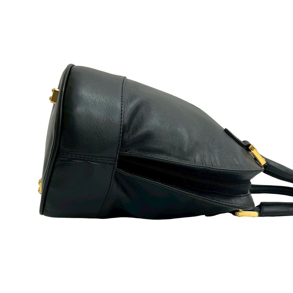 Loewe Vintage Anagram Log Leather Tote — view 6
