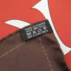 Hermes Carre 90 Monsieur ET Madame & Silk Multicolor Scarf 0074 — view 2