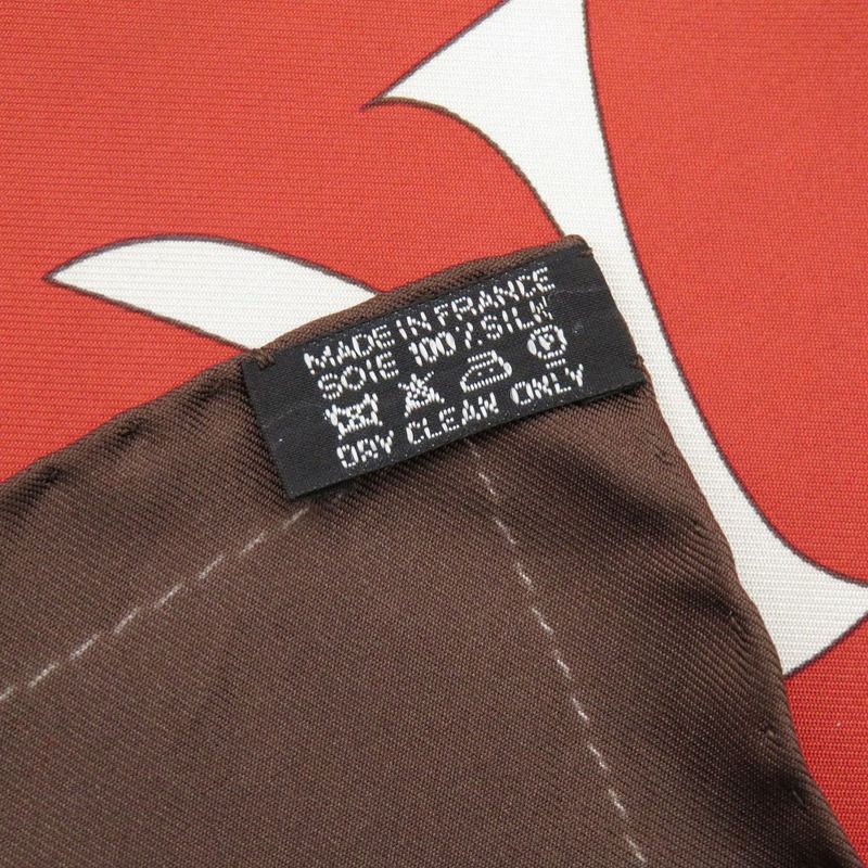 Hermes Carre 90 Monsieur ET Madame & Silk Multicolor Scarf 0074 — view 2
