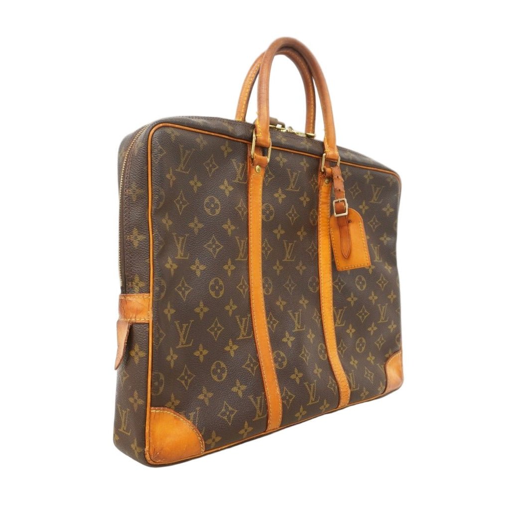 Louis Vuitton Business Bag Monogram Porte Documents Voyage Brown — view 2