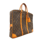 Louis Vuitton Business Bag Monogram Porte Documents Voyage Brown — view 2