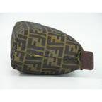Fendi Zucca Pouch Case Nylon Brown — view 4