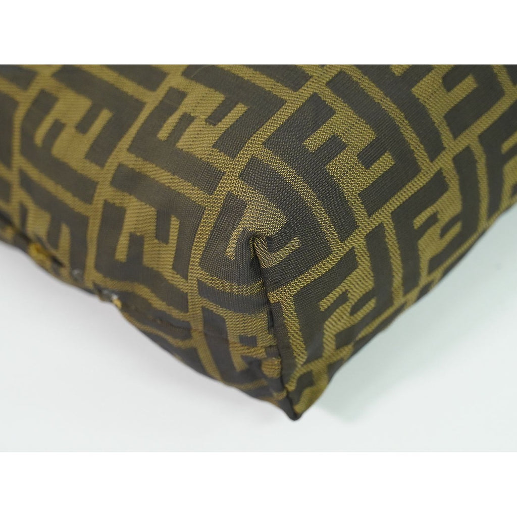 Fendi Zucca Pouch Case Nylon Brown — view 5