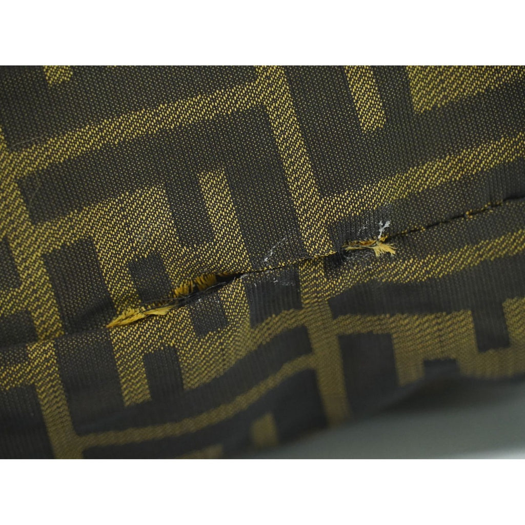 Fendi Zucca Pouch Case Nylon Brown — view 6
