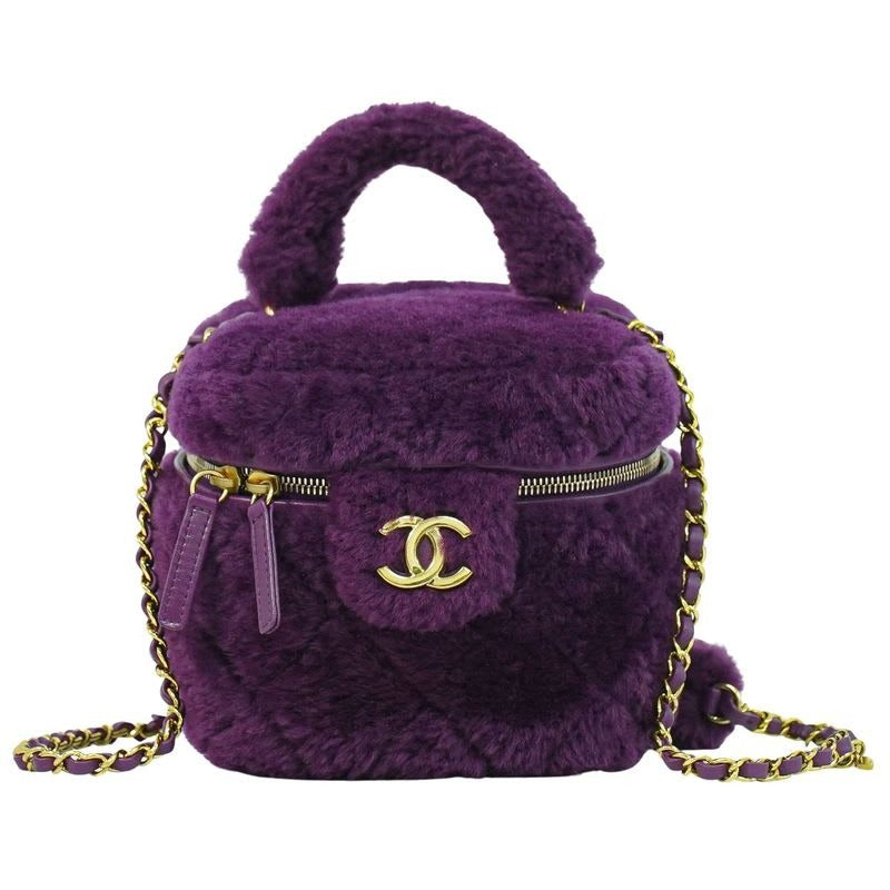 Chanel Quilted 2-Way Vanity Bag Shoulder Handbag — view 2