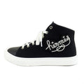 Hermes Iriko High Cut Sneakers Description 38 Black White Cotton