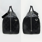 Gucci GG Embossed Boston Bag Black Leather 2-Way — view 3