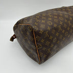 Louis Vuitton Monogram Speedy 40 Cadena Handbag — view 7