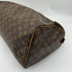 Louis Vuitton Monogram Speedy 40 Cadena Handbag — view 8