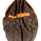 Louis Vuitton Saumur Brown Monogram Canvas Shoulder Bag — view 8
