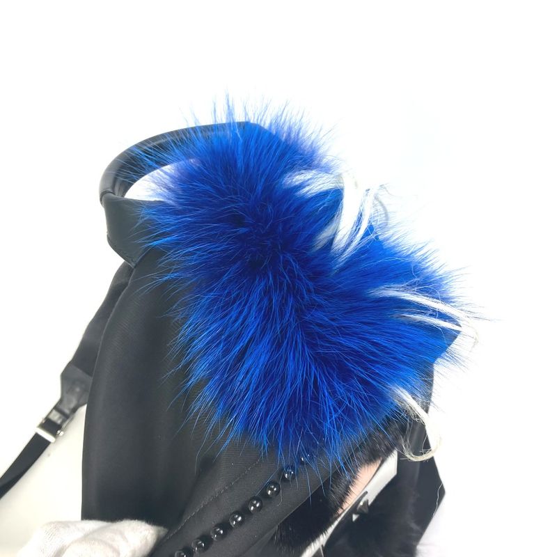 Fendi Backpack Karl Lagerfeld 7 Vz016 Nylon Black — view 7